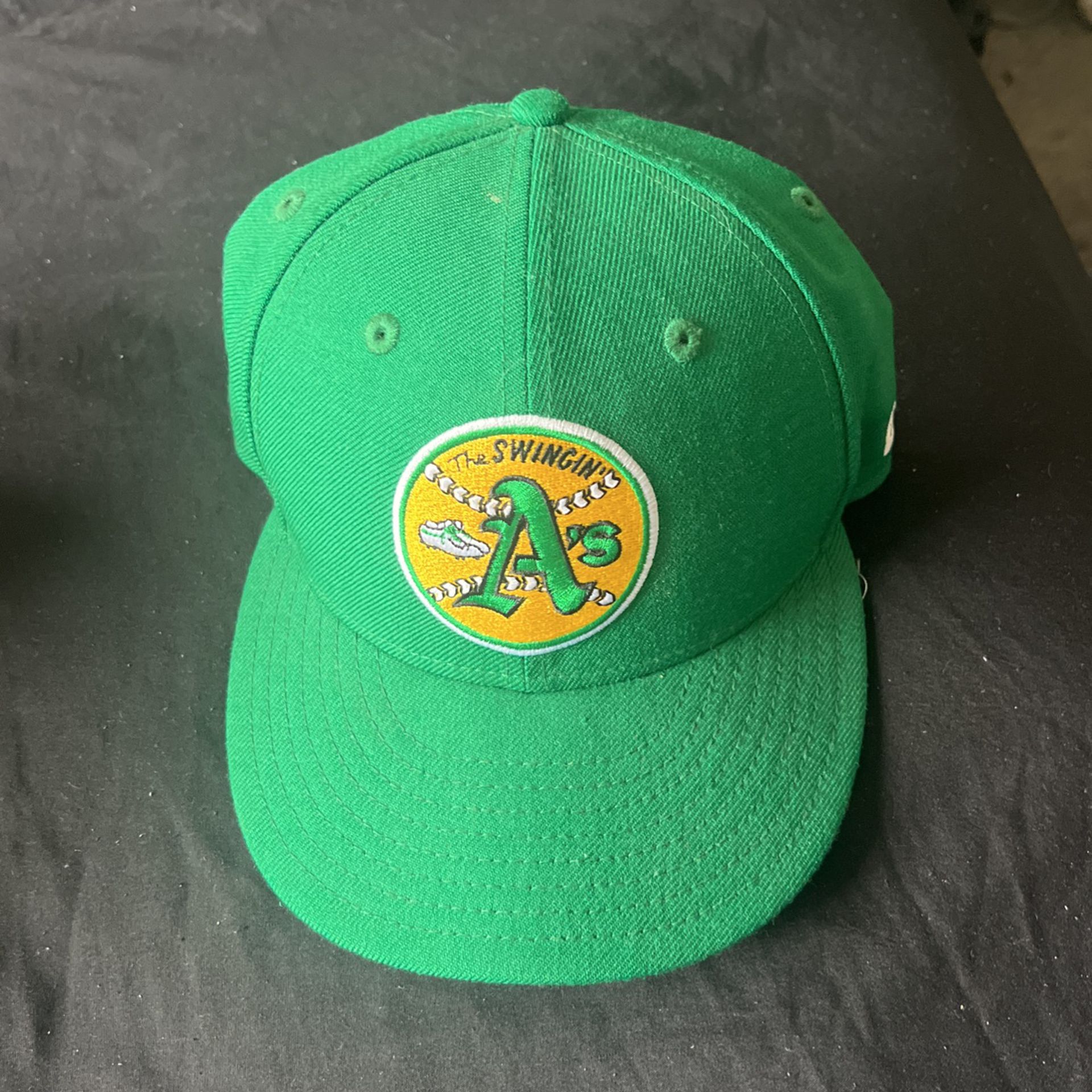 A’s Throwback Fitted Cap