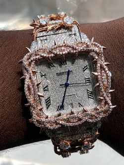 Buss down watch iced out VVS PASSES DIAMOND TESTER PICKUP BROOKLYN NY
