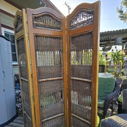 Vintage Wood Divider 