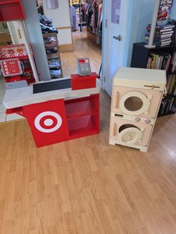 Target Checkout and Washer/Dryer