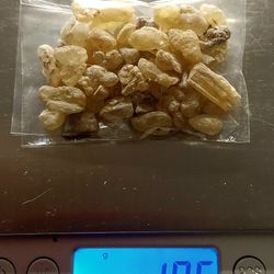 ORGANIC FRANKINCENSE NATURAL OLIBANUM BURN CHURCH GREEK LADAN  ** WEIGHT: 10.5 GRAMS. **