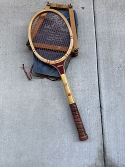 Wilson "Squire" wooden tennis racket