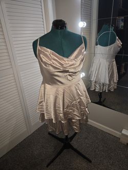 Silky Cream Dress