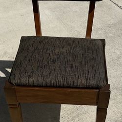 Vintage Singer Mcm Sewing Chair