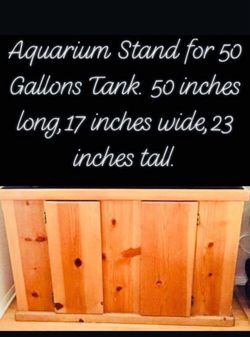 Aquarium and accessories 50-55 gallons