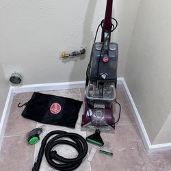 Hoover Power Scrub Deluxe Carpet Cleaner Machine Upright Shampooer