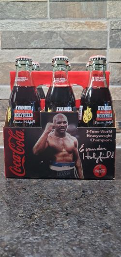 1996 Evander Holyfield Coke 6 Pack