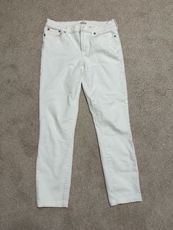 J crewWhite Denim Jeans