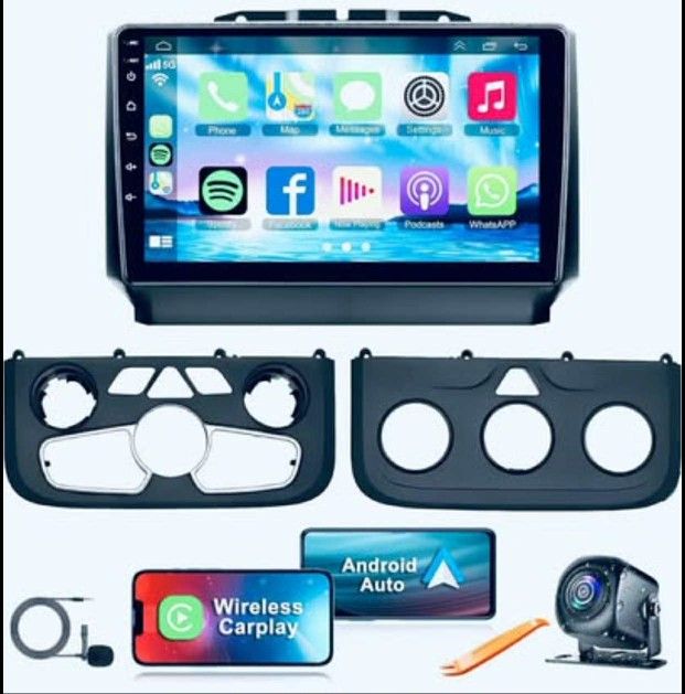 Car Stereo For Dodge Ram 2013 - 2018 For Auto And Manual AC #15