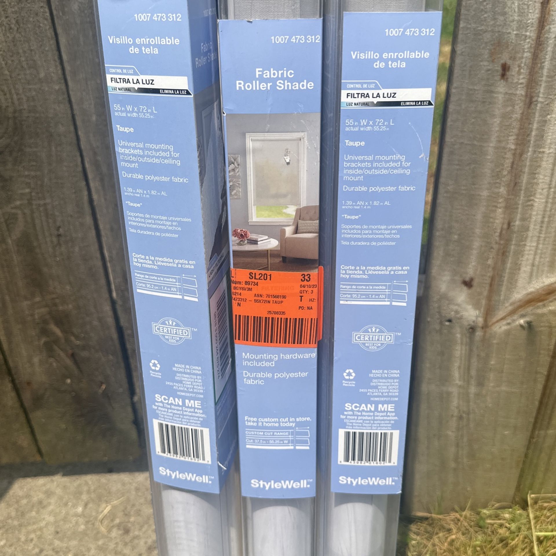 Fabric Roller Shade