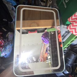 Lil Mini Fridge For 6 Cans Or Make-up 