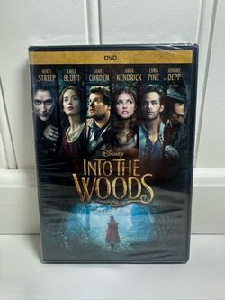 Disney's Into the Woods DVD - Brand New & Factory Sealed