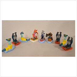 Zootopia Action Figures Lot – McDonald's Toy Collection Bundle