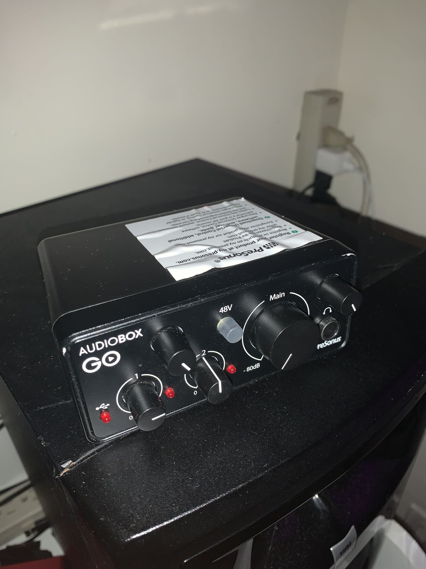 Audiobox Go Interface 
