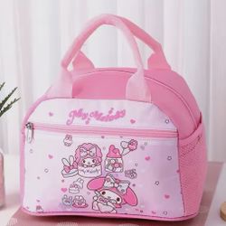 Brand New my melody Sanrio Insulated Pink Lunch Bag Bento Box