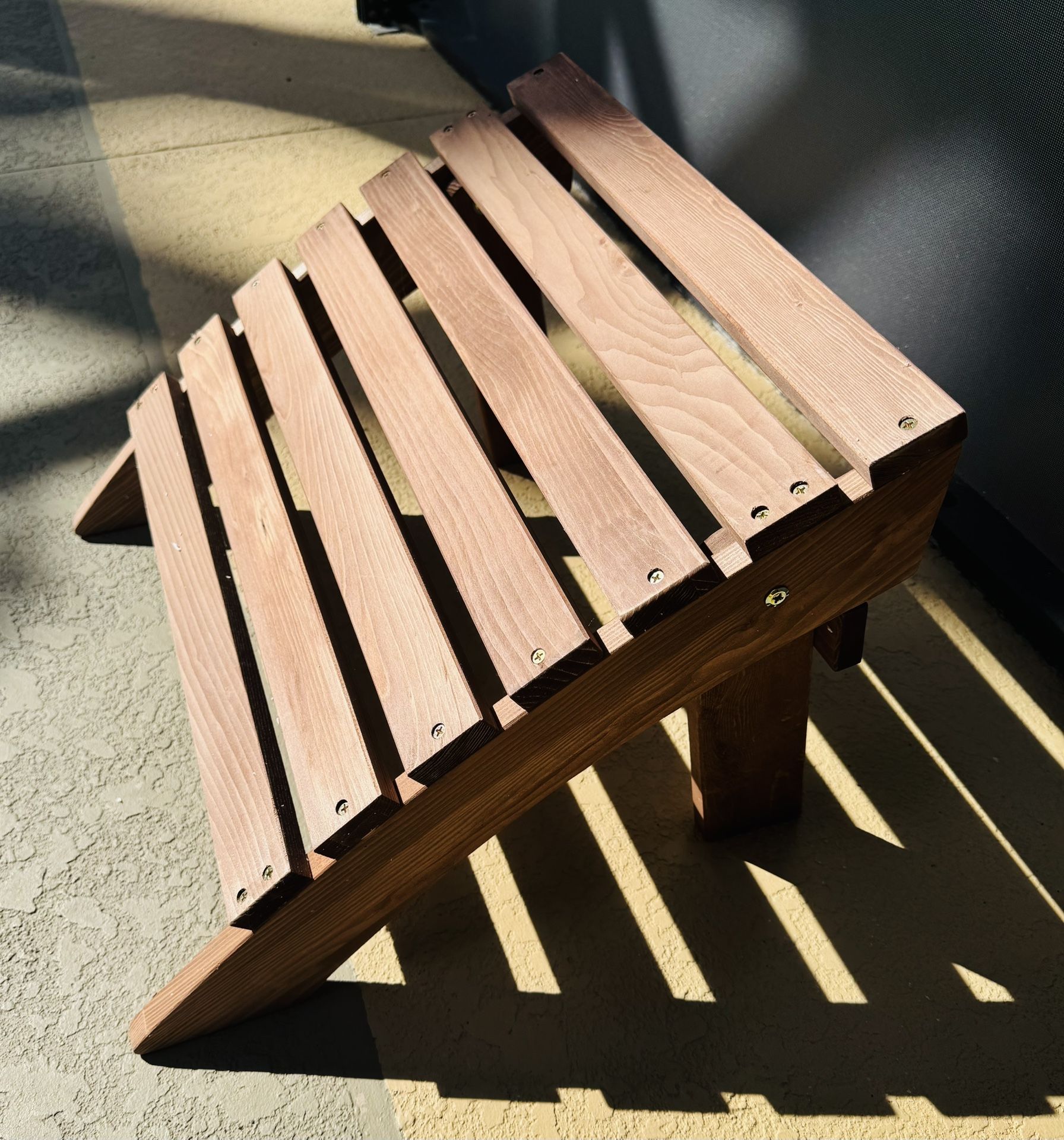 Adirondack Wooden Folding Chair Ottoman - Brand New - $25 - price is firm Windermere Pick up  