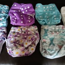 Girls Cloth Diapers 