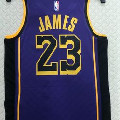 LeBron James Laker Purple L