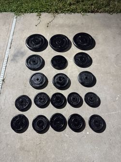 185lbs Weightlifting 🏋️ 1” plates 