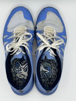 Nike Free Trainer 5.0 V6 Amp Mens Size 8.5M/10W North Carolina Tarheels UNC NCAA