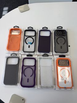 iPhone 17 Pro Phone Cases – Lot of 8