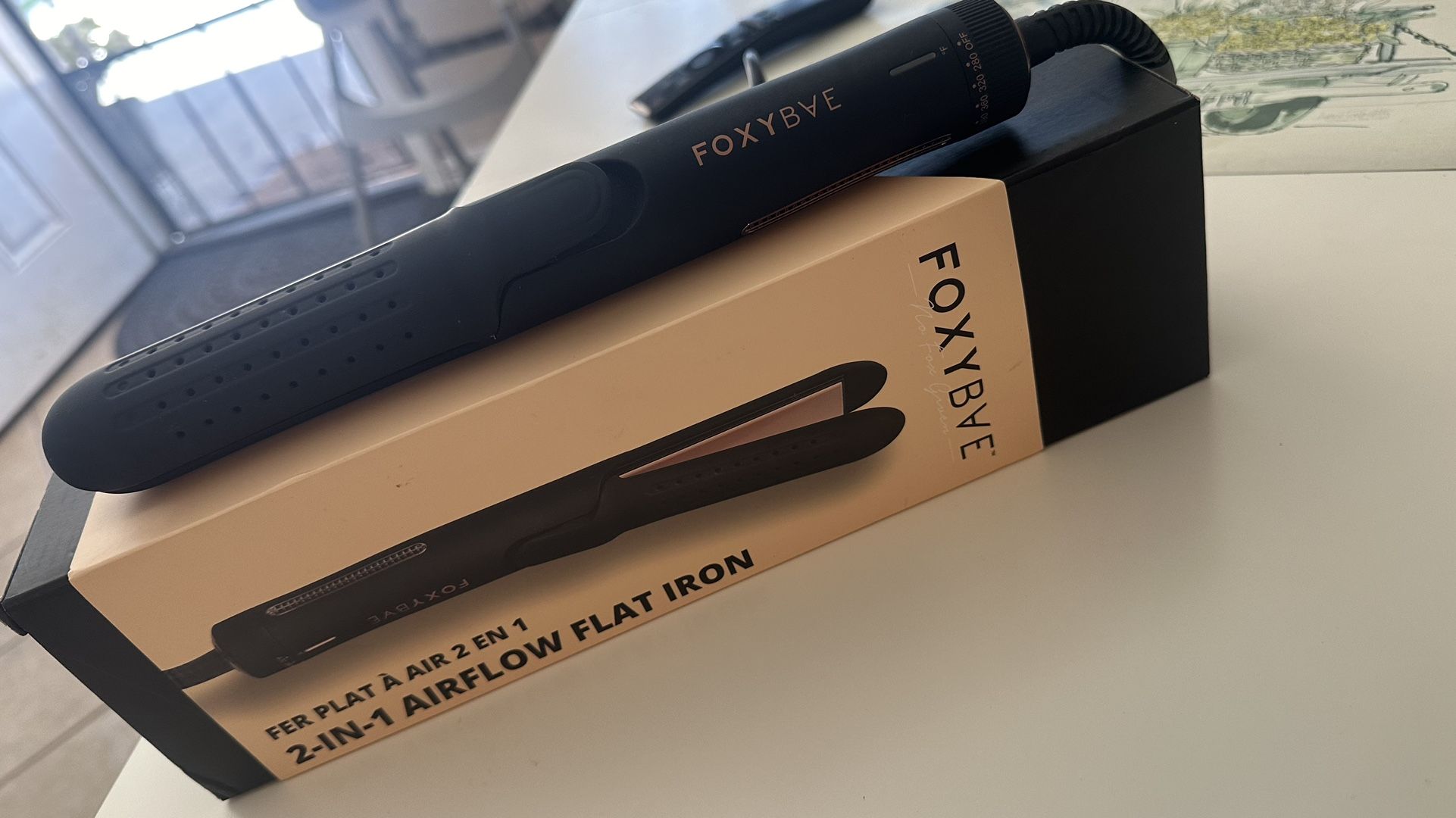 FoxyBae 2-In-1 Airflow 1/2In Flat Iron