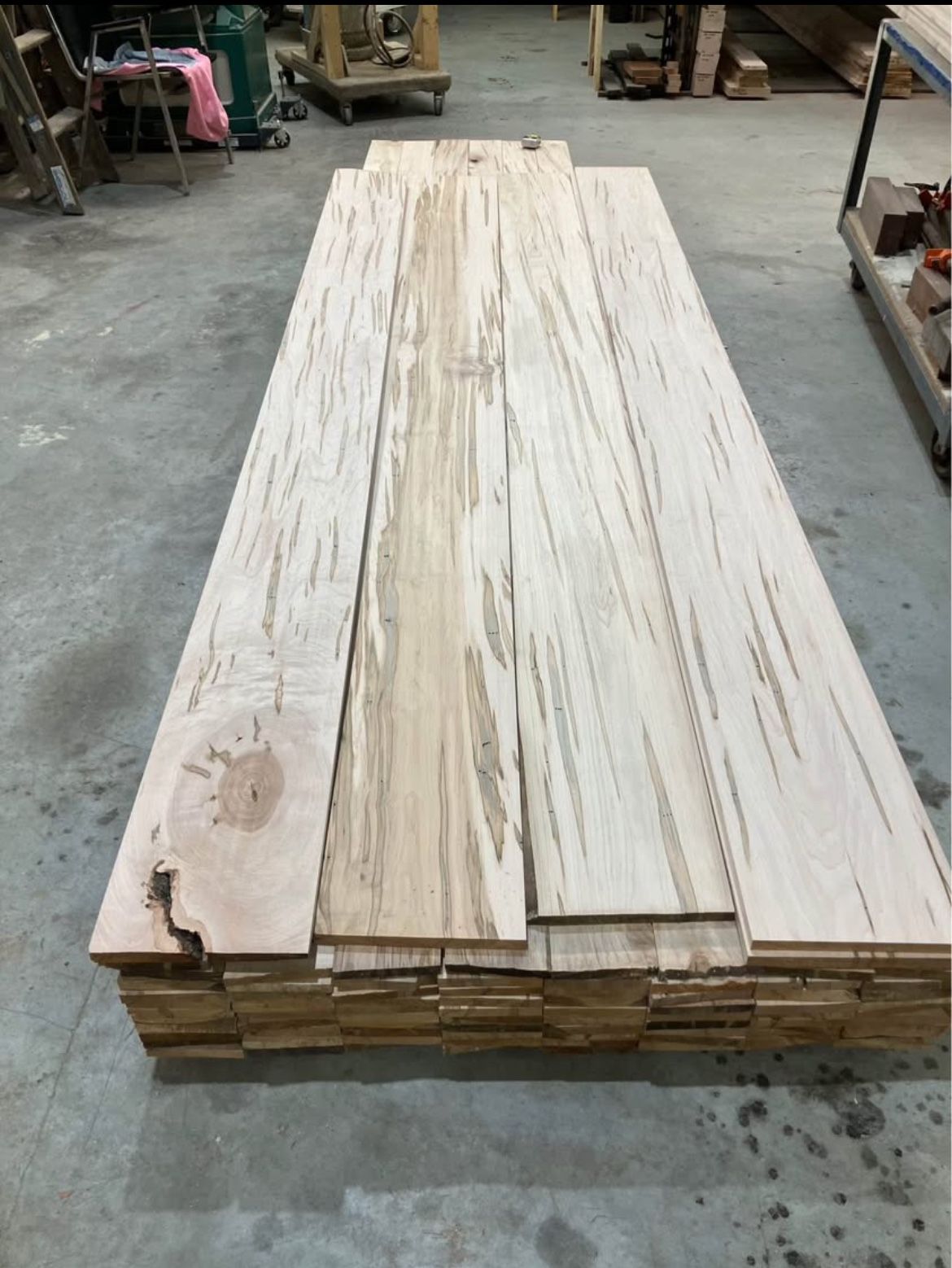 3/4” Ambrosia Maple Lumber (sizes/prices vary)