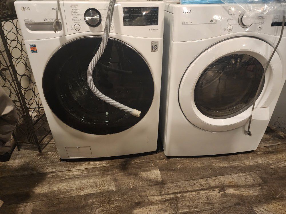 LG Washer And GAS dryer