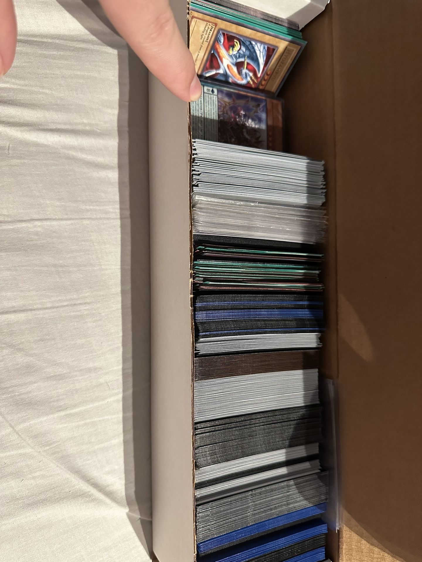 Yu-gi-oh Cards Sleeved Selling The Box