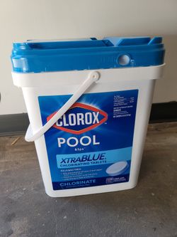 clorox pool xtrablue tablets 35lb bucket 