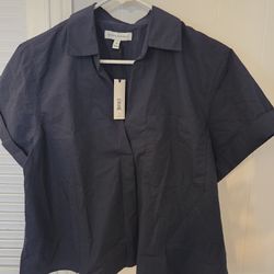 Banana Republic Navy Blue Shirt