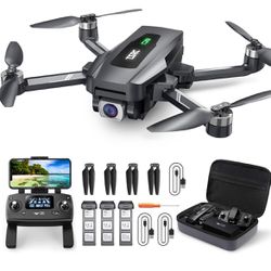 Foldable GPS Drone with 4K UHD Camera for Adults Beginner, TSRC Q8