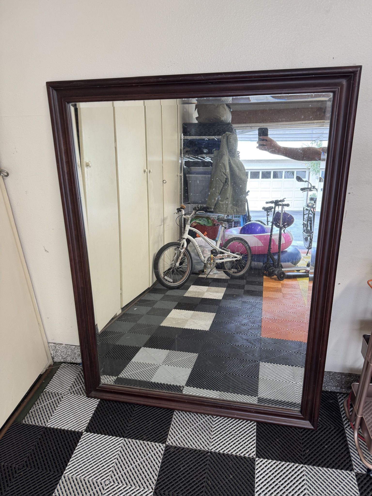 Large Framed Mirror