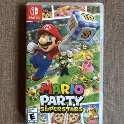 Mario Party Super Stars for Nintendo Switch   The game is tested and working. It comes with the original case.   I am also selling other Nintendo game