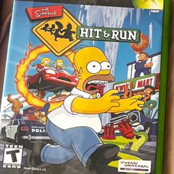 The Simpsons Hit And Run Xbox Game