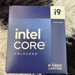 Intel Core i9-14900k CPU