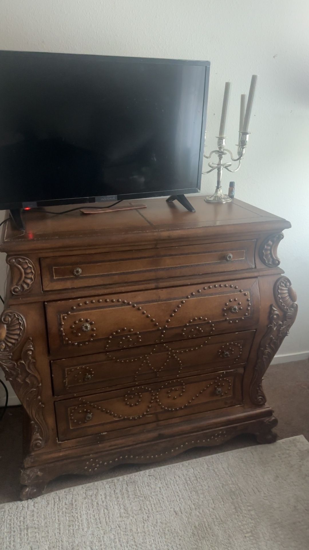 Heavy Wood Dresser