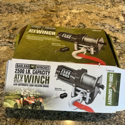 Badland Winches 2500 Lb. ATV/Utility Electric Winch - NO Wireless Remote 63476