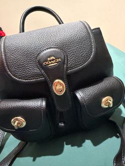 Coach mini backpack
