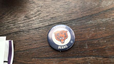 Vintage 1960’s Chicago bears pin