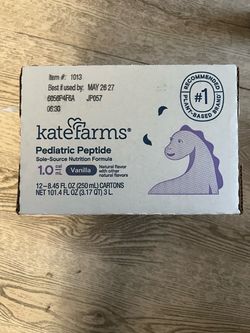 Kate Farms Pediatric Peptide Vanilla 12-Pack