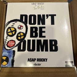 A$AP ROCKY DUMMY SIGNED 2 DISC VINYL LP