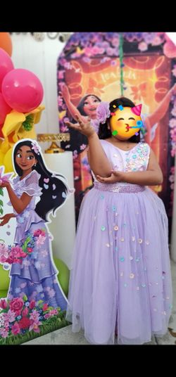 LINDO VESTIDO TALLA 16 DE NÑA USADO 2 VESES MUY BONITO EN PERFECTAS CONDICIONES,LIMPIO