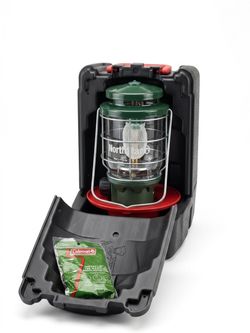 Coleman NorthStar Propane Lantern + Hard Shell Case & Mantles - MUST GO TODAY