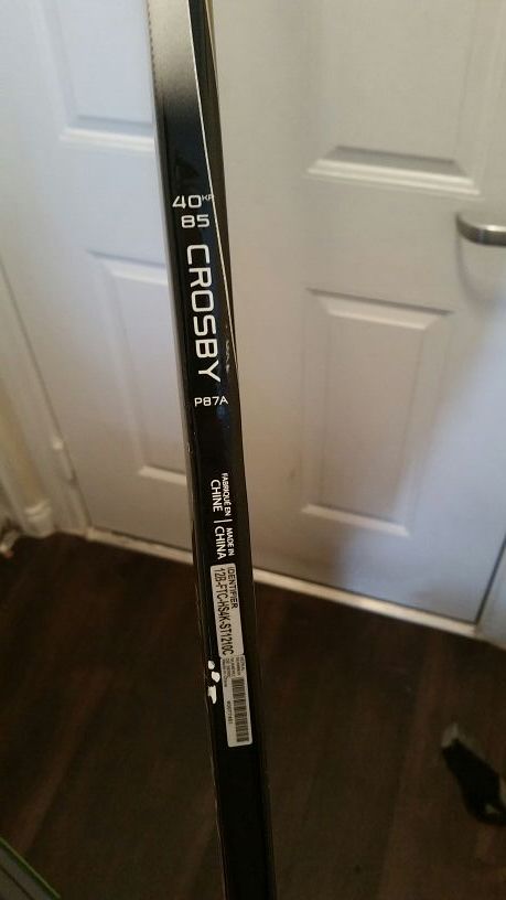 Reebok 4K Crosby sickkick Hockey Stick P87A, 40 KP ,85 flex