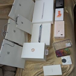 APPLE Boxes & Bags  iPhone, Beats, Mac 😊 TAKE ALL