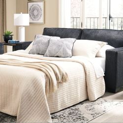 New Special Ashley Altari Slate Color Queen Sofa Sleeper Special