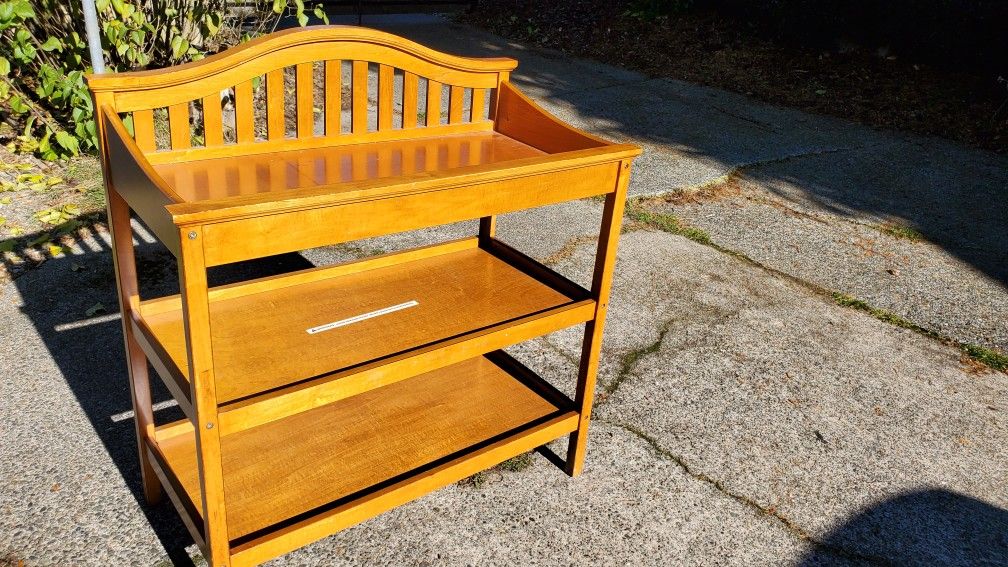 Solid Wood Changing Table