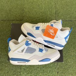 Jordan Military Blue 4s 