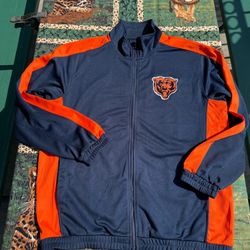 Chicago Bears NFL Football Zip up Track Jacket